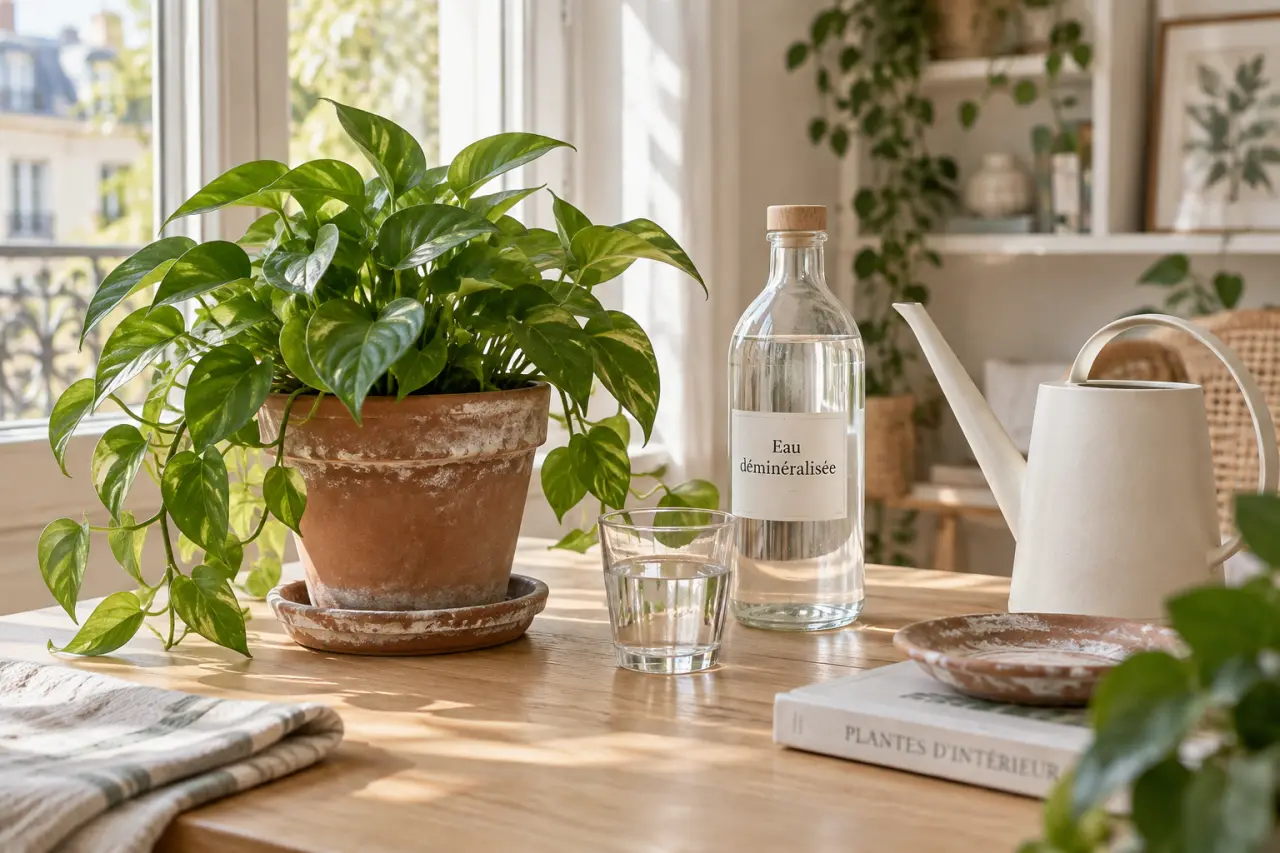 Eau déminéralisée pour plantes : efficace contre le calcaire, mais pas adaptée à tous les arrosages