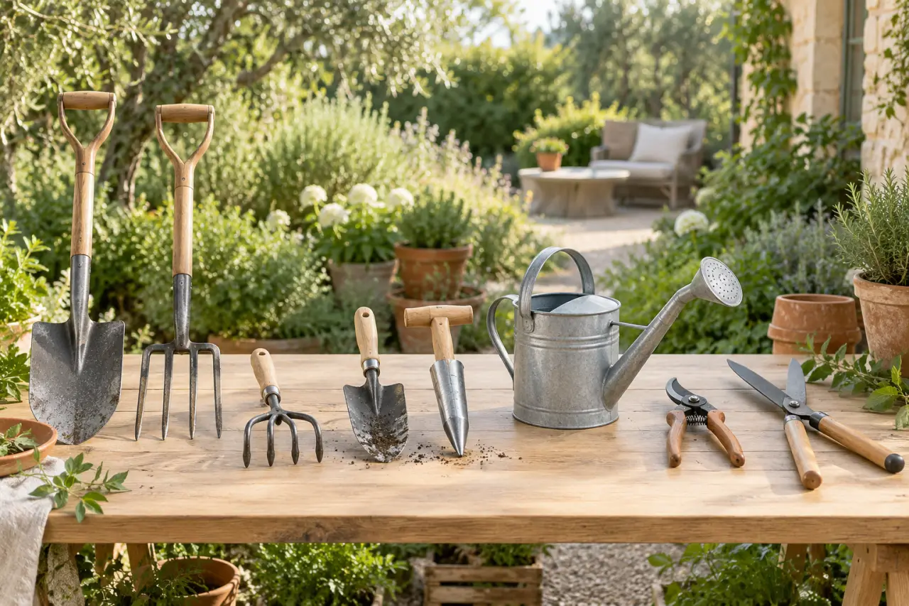 Matériel pour le jardinage : 8 outils pour travailler le sol, planter et tailler