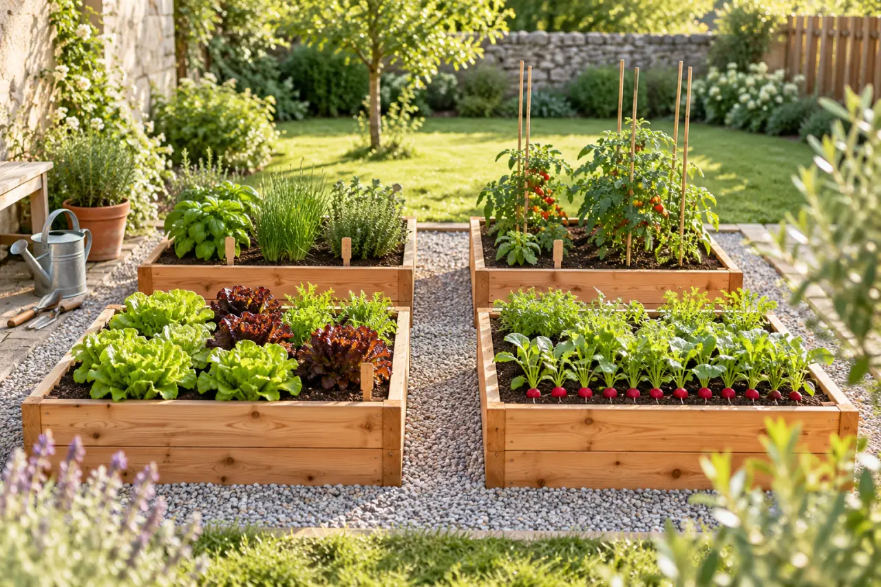Plan potager débutant : 4 m² bien organisés plutôt qu’un grand jardin débordé