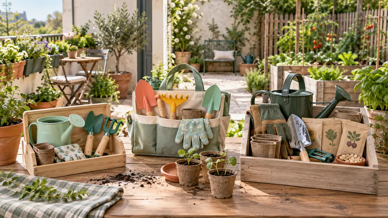 Kit jardinage enfant : choisir un coffret simple selon l’âge et l’espace